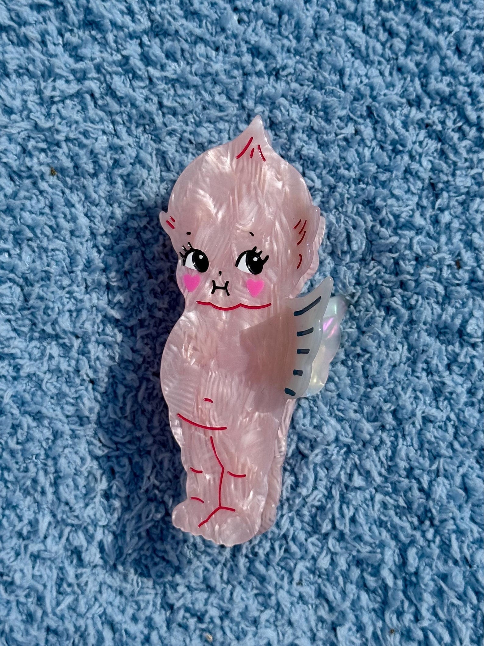 Kewpie Acetate Hair Claw