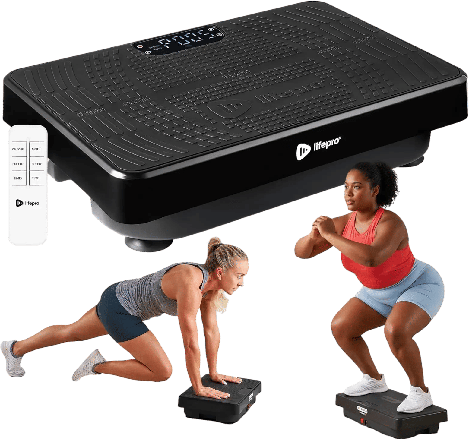 VibraPulse Slim Vibrating Plate Exercise Machine