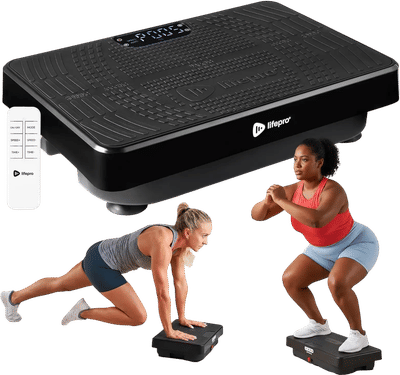 VibraPulse Slim Vibrating Plate Exercise Machine