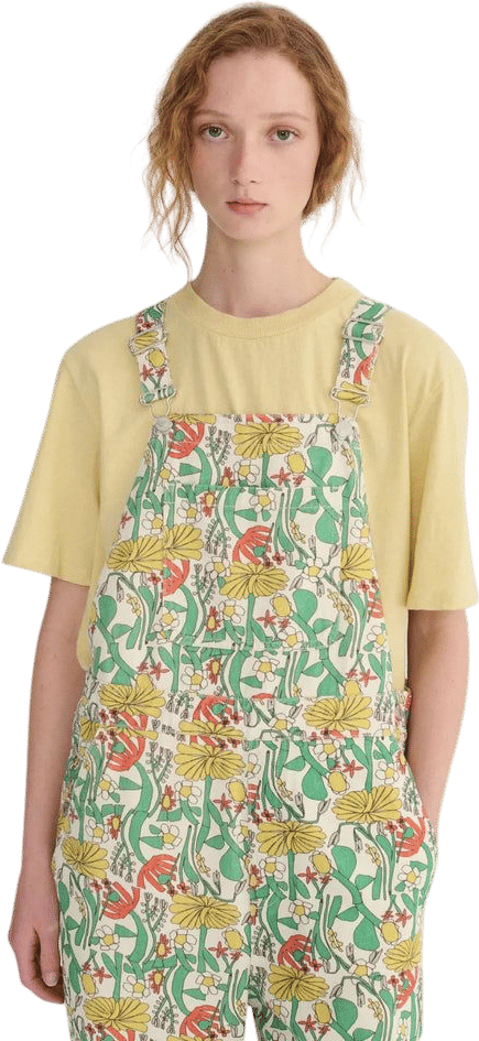 Bobo Choses Herbalist Pattern Twill Dungaree