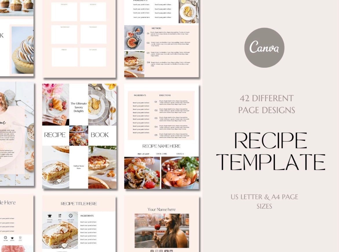 DIY Canva Family Cookbook