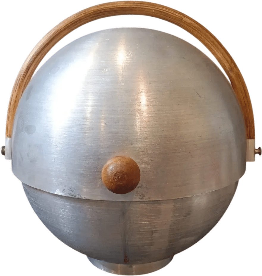 Russel Wright MCM Spherical Bread Box