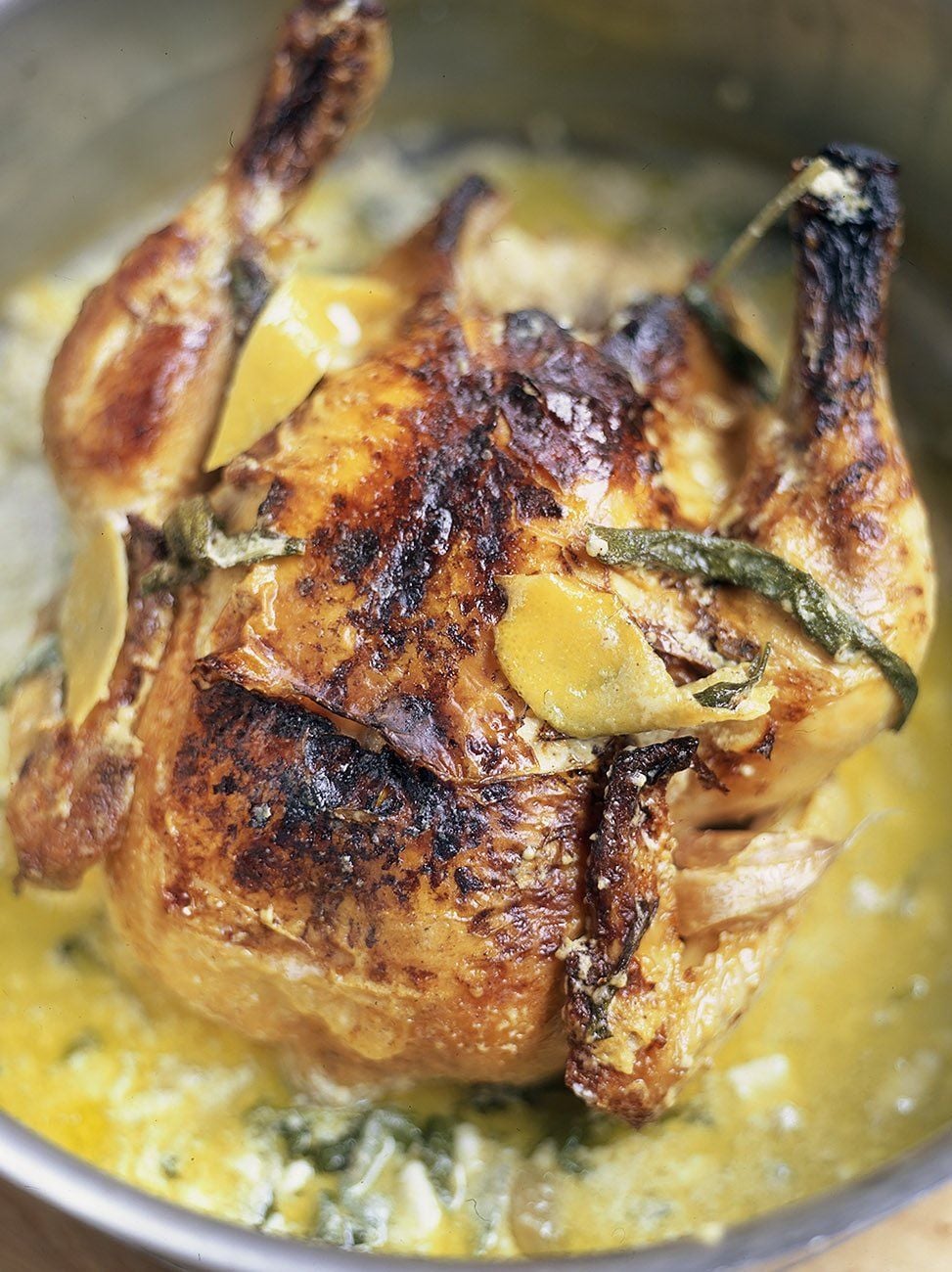 Chicken in Milk (Jamie Oliver)