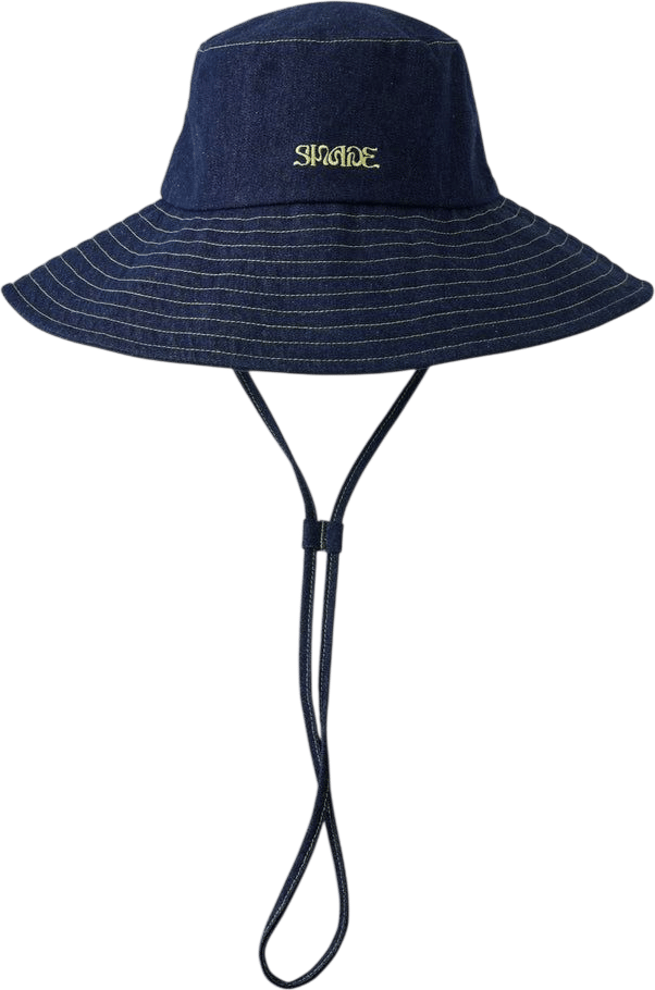 Sun Ray Wide Brim Denim Hat UPF50+