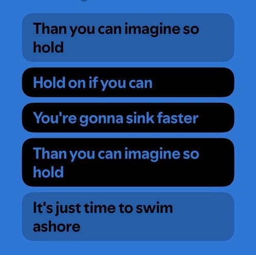 Songs I Sing To Jones