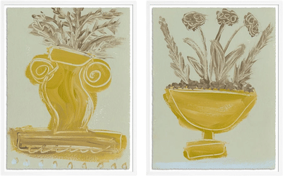 Laie Vase Study Diptych