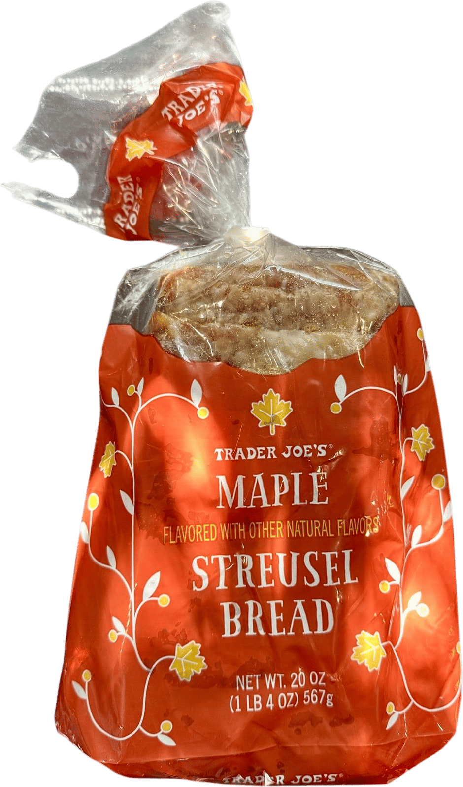 Trader Joe's Maple Streusel Bread