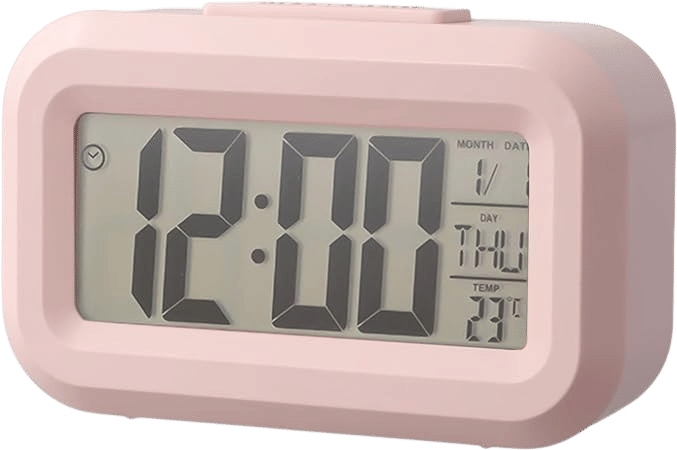 Physical alarm clock/ Sleeping with my phone in a different room.