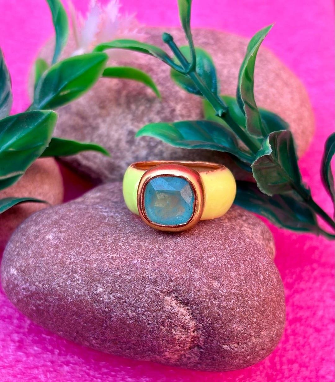 Columbian Emerald Sterling Silver Ring