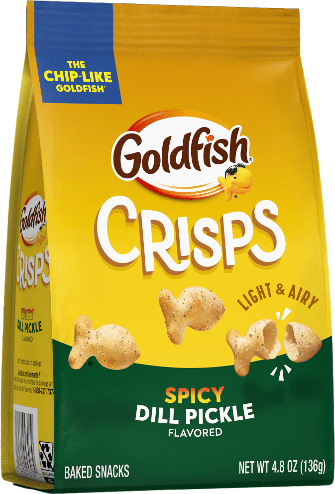 Goldfish Crisps Spicy Dill Pickle