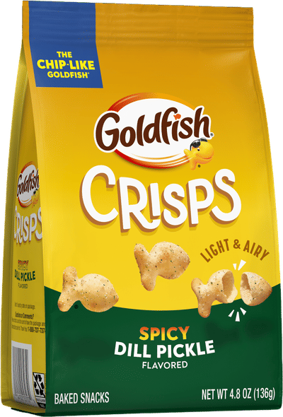 Goldfish Crisps Spicy Dill Pickle