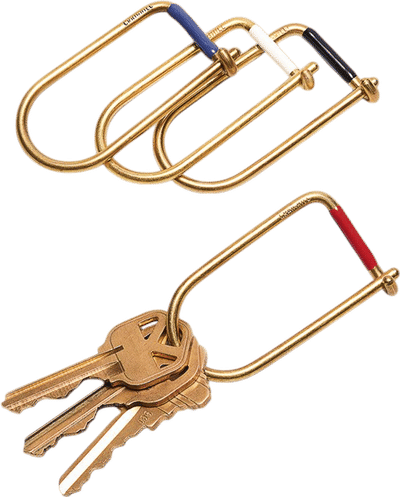 Enameled Keyring