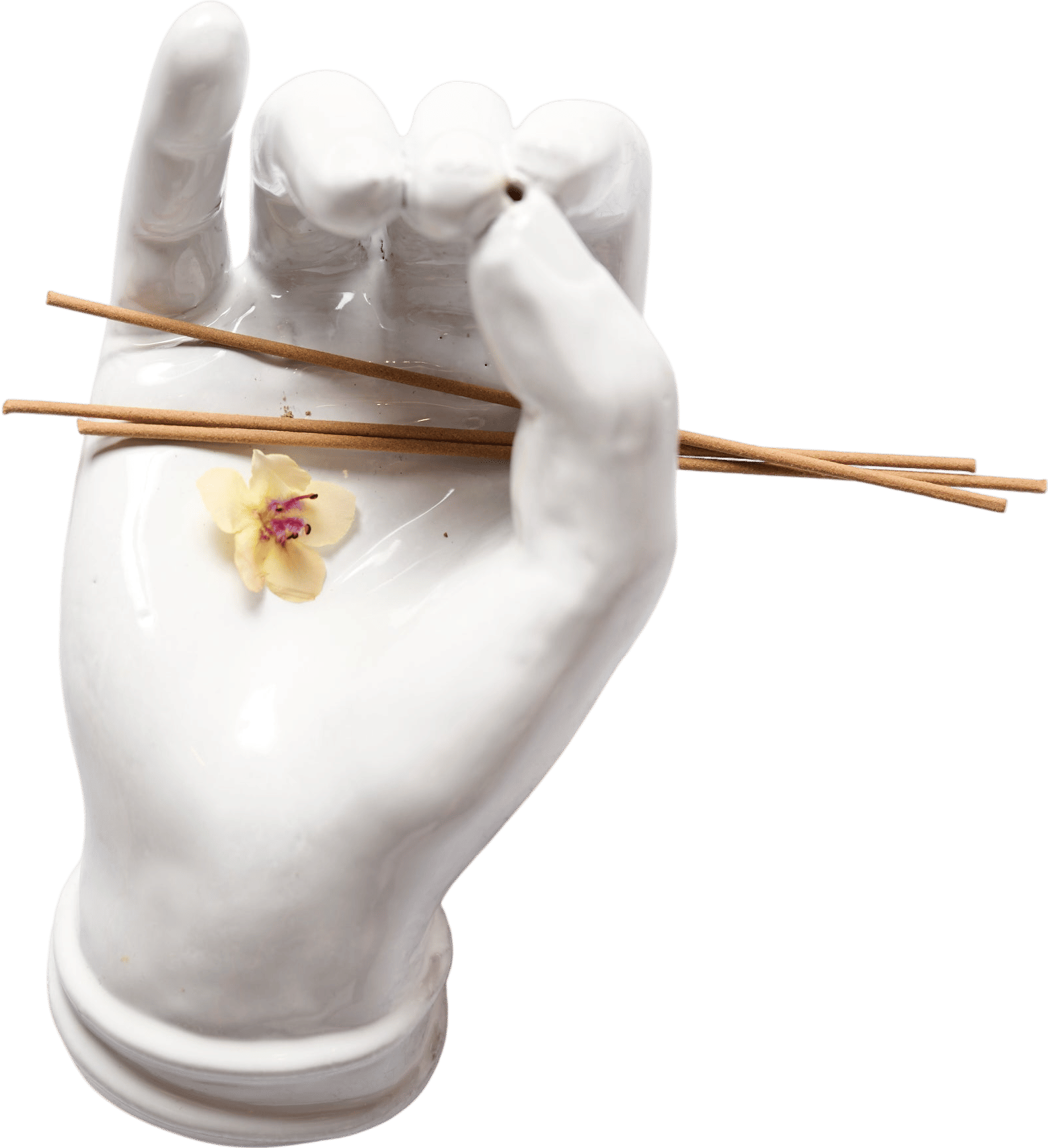 Astier de Villatte Hand Incense Holder