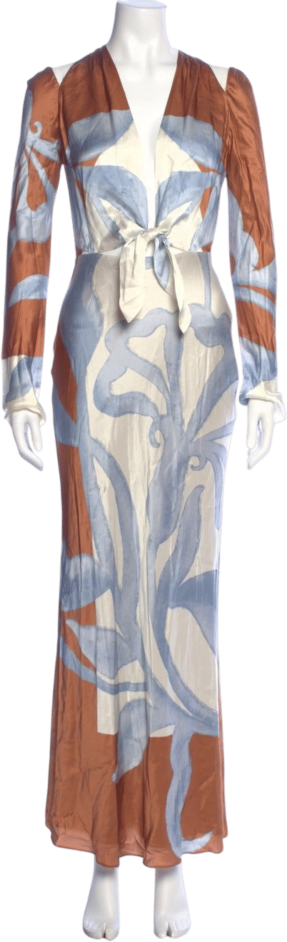 SIR. Silk Long Dress XS