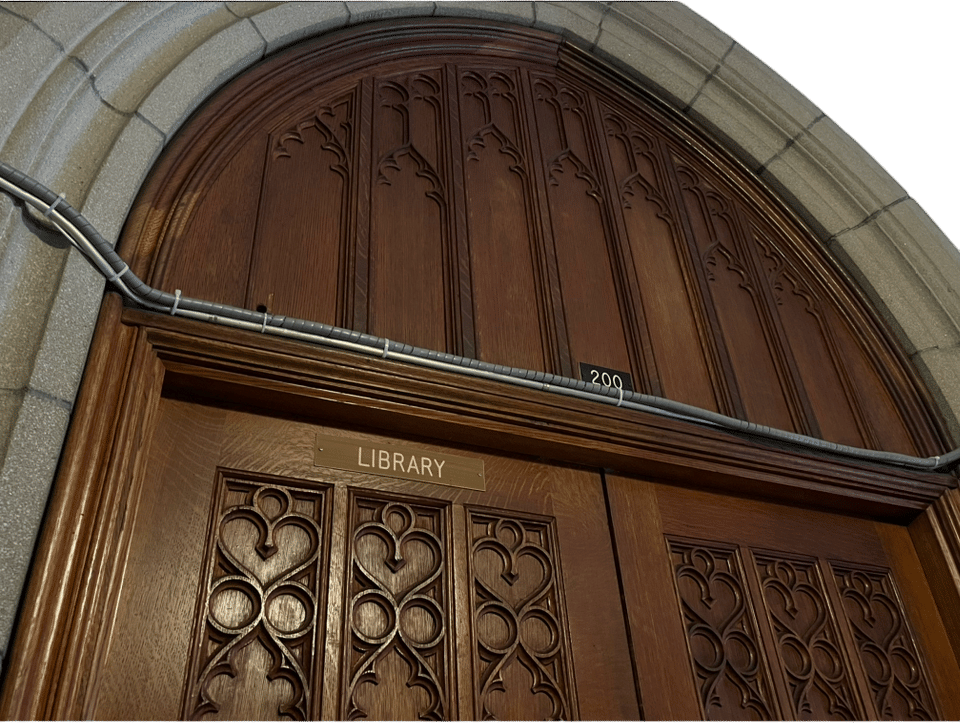 going to the library