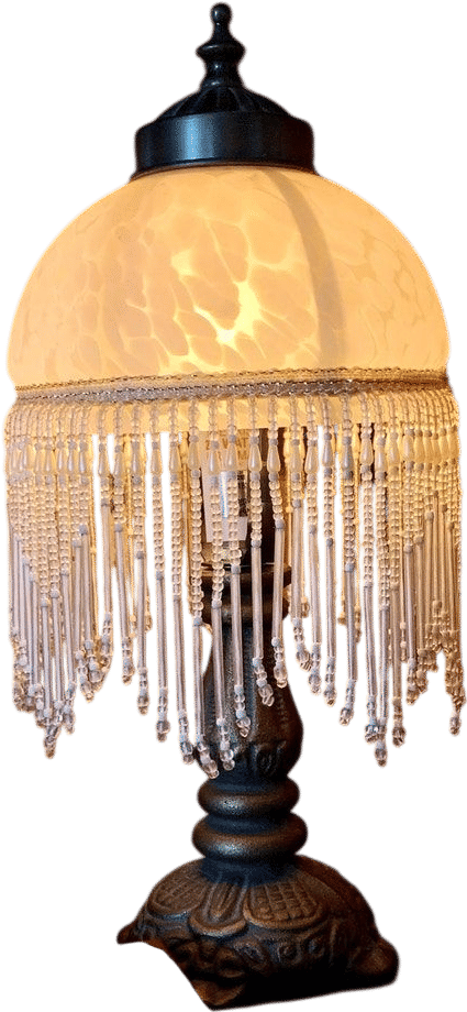 Victorian Frosted Table Lamp