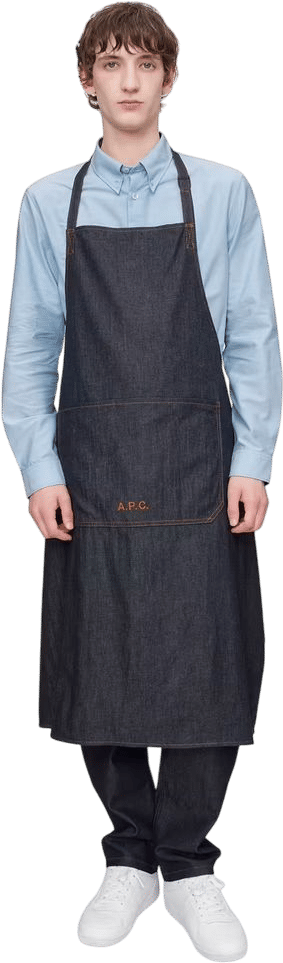 Denim apron