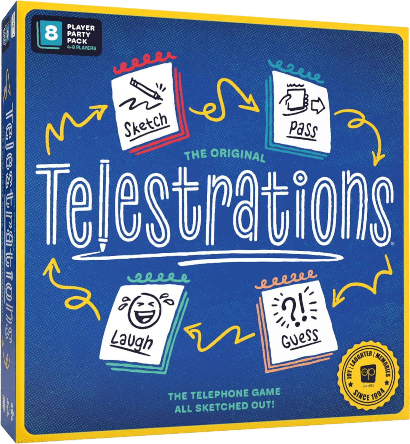 Telestrations 8-Player Board Game