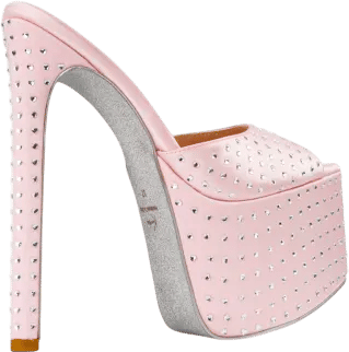 DOT High-Heeled Shoe