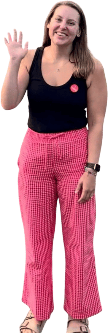 Women's Seersucker High Rise Drawstring Wide Leg Pants