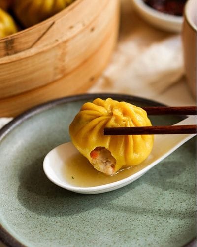 chicken soup dumplings