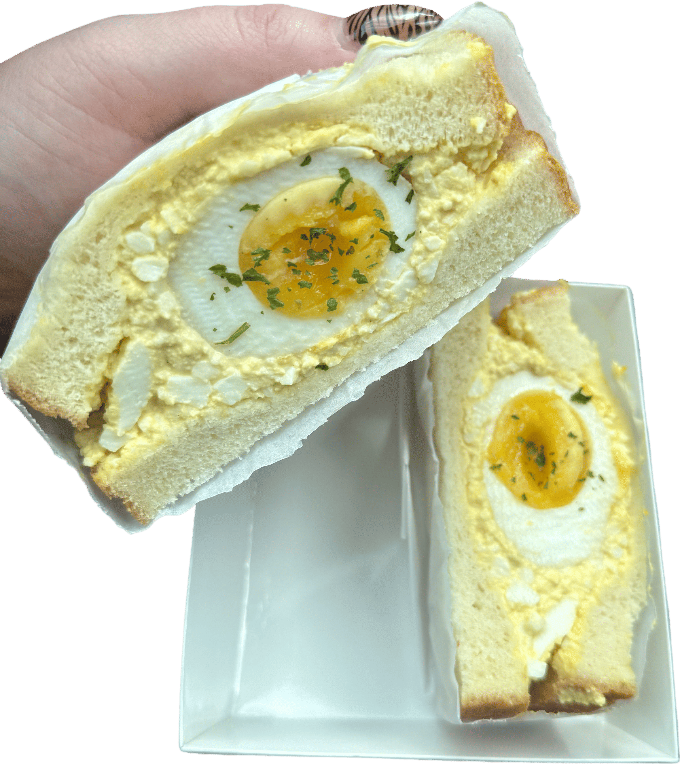 Finding the perfect egg salad sandwich