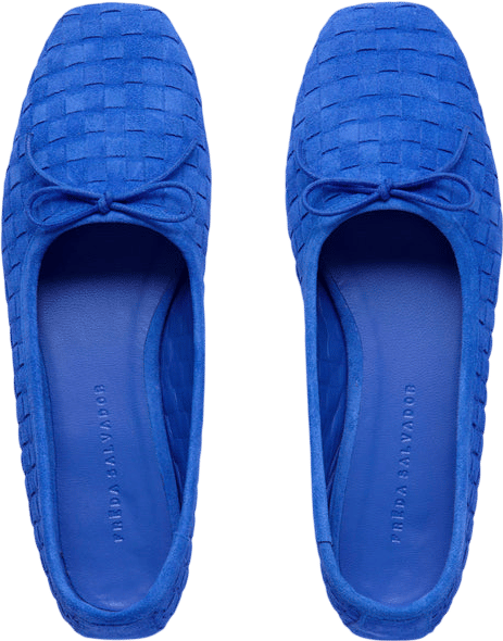 Freda Salvador Cobalt Blue Ballet Flats