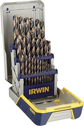 Irwin Tools 3018005 29-Piece High-Speed Steel Drill Bit Set