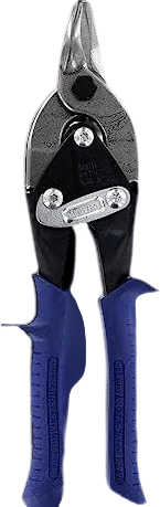 MIDWEST Bulldog Aviation Tin Snip - Straight Cut Regular Tinner Shears, Made in the USA - MWT-6716B