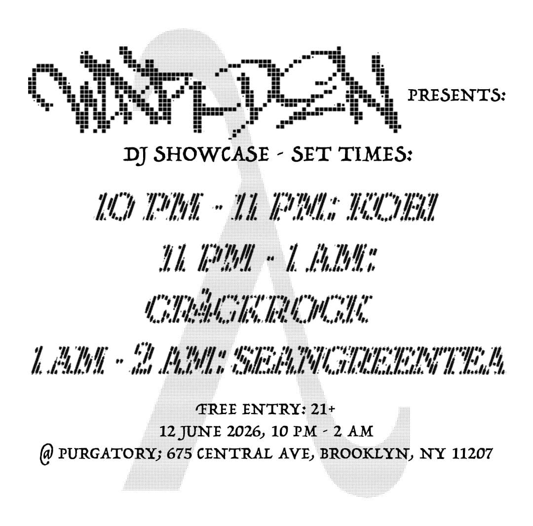 this specific setlist from my dj showcase