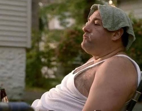 sweat through your shirt, who cares?