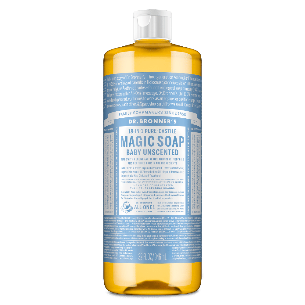 Dr. Bronner's Pure-Castile Soap - Unscented