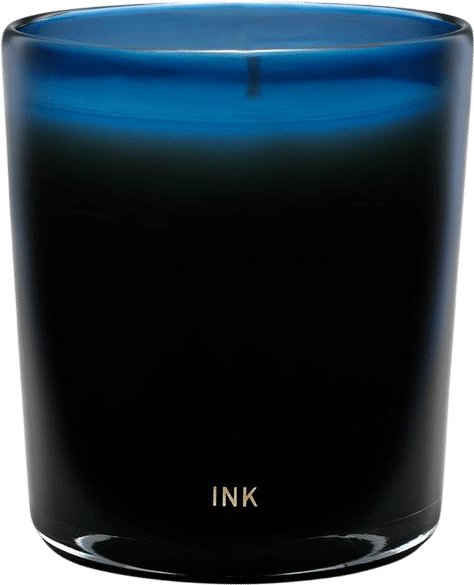 Ink Handblown Candle, 175 g