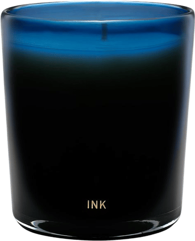 Ink Handblown Candle