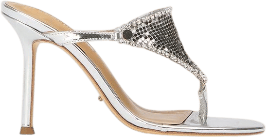 Demure Silver Glomesh
