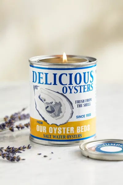Oyster Can Candle