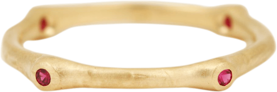 Johnny Ninos Petite Ruby Stacking Ring