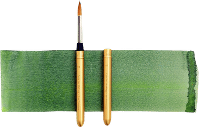 CfM Large Matte Gold Travel Brush