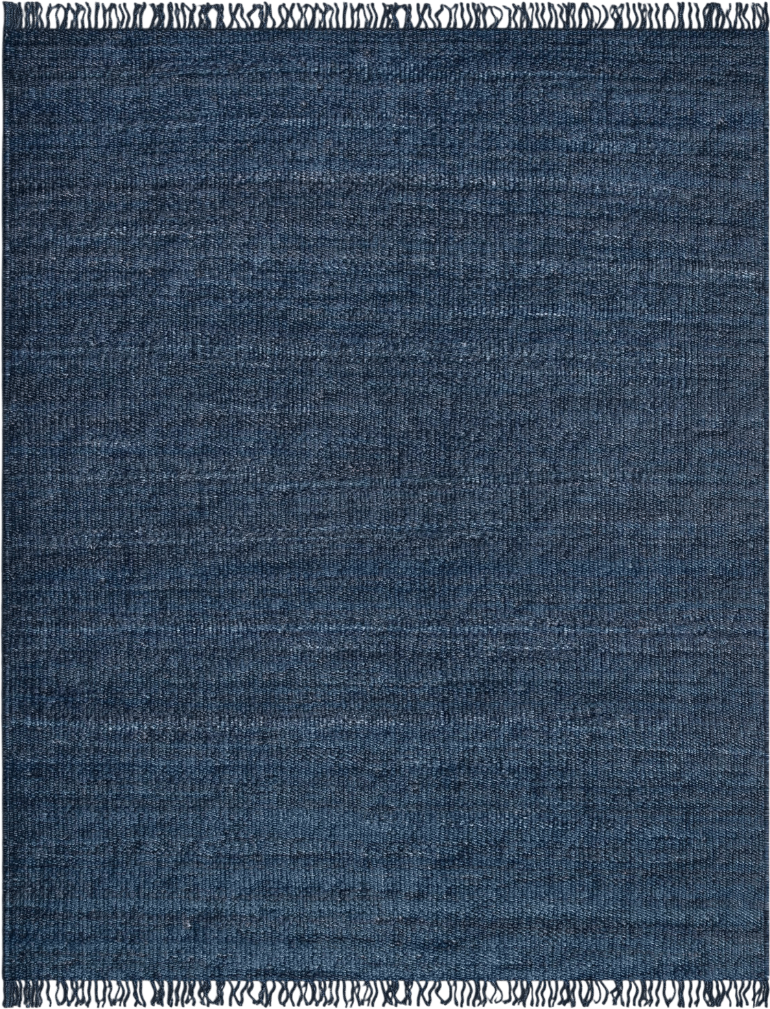 navy blue chunky blue rug