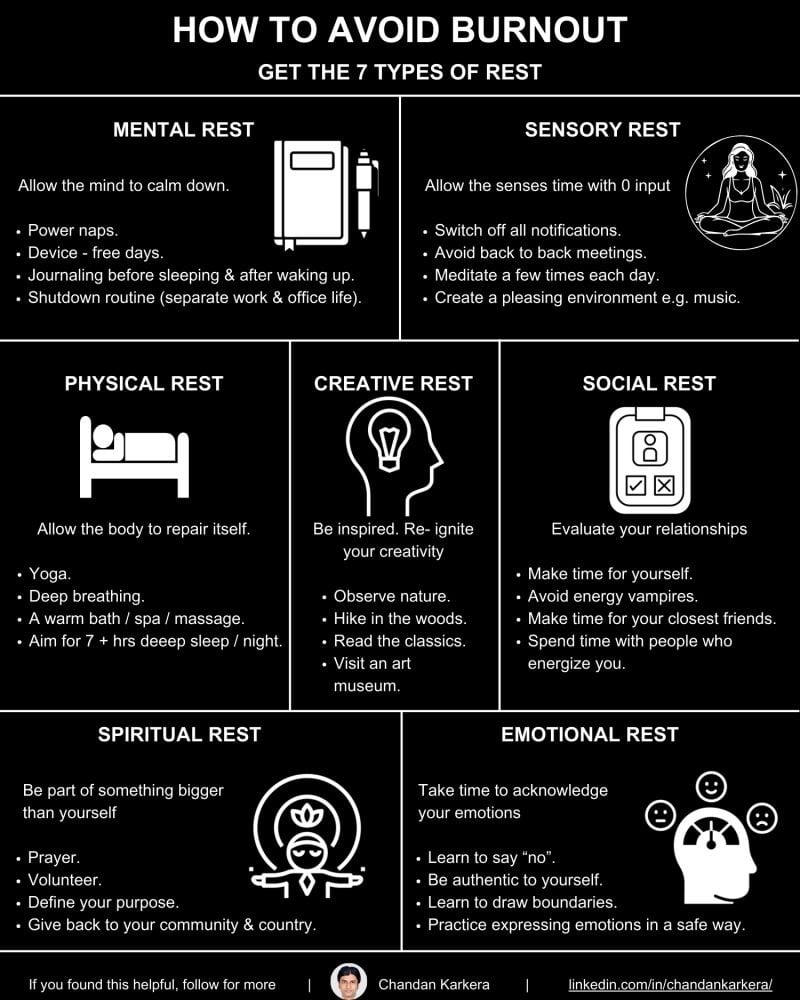 The 7 Types of Rest That Every Person Needs