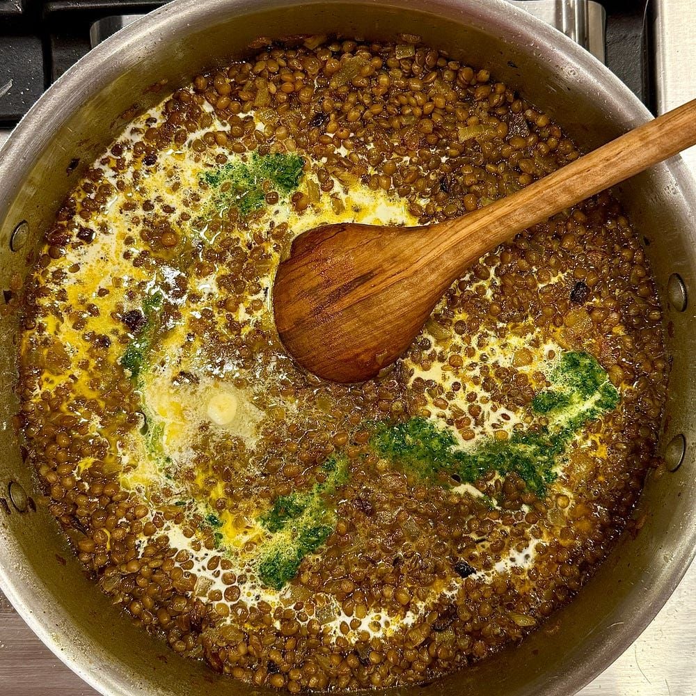 Ottolenghi's Simple Too: Curried Butter Lentils
