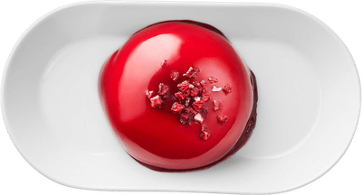 Raspberry Dome Dessert