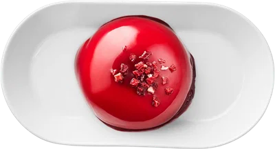 Raspberry Dome Dessert