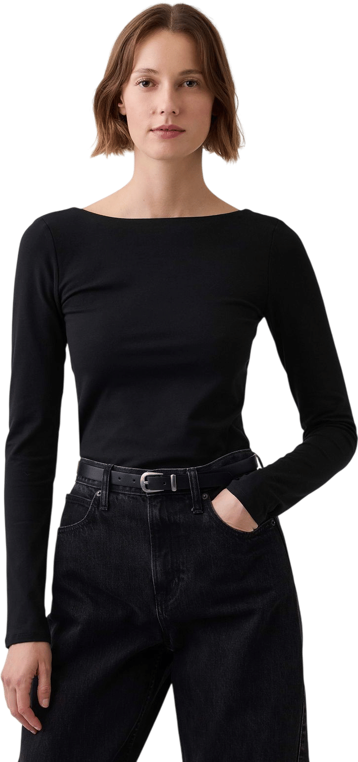 Gap CloseKnit Jersey Scoopback Tee