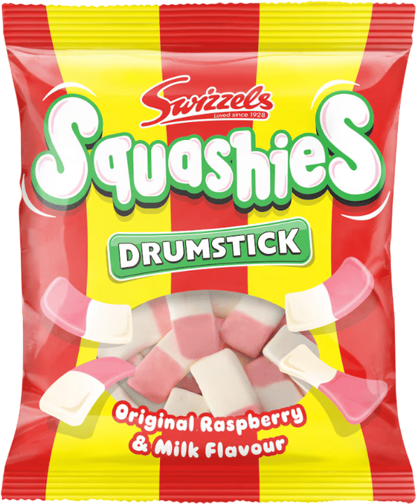 Swizzels Squashies Raspberry & Milk - 120g