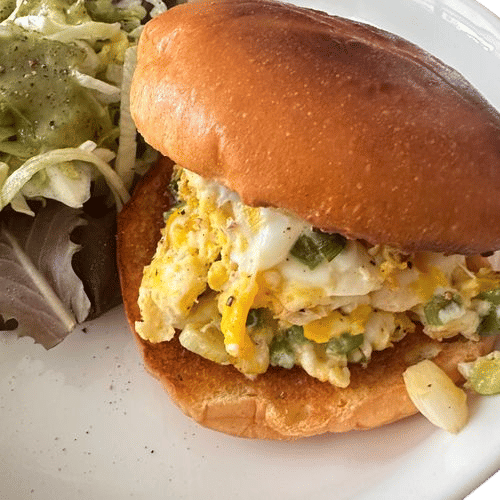 Breakfast Sandwich on Brioche
