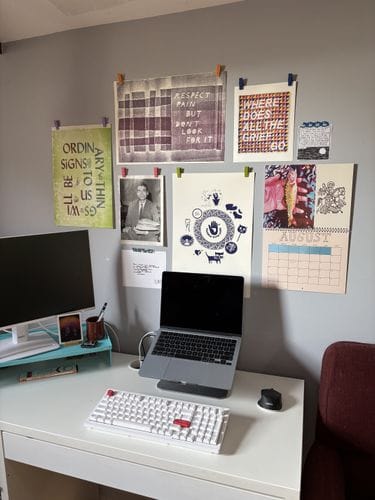 Treat your home office like your 10th grade locker