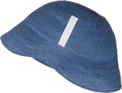 Paper Braid Denim Hat