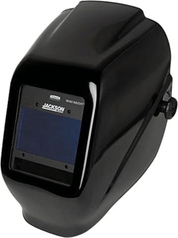 Jackson Safety W40 Insight Variable Auto Darkening Welding Helmet, HaloX, Black (40713), 1 Unit