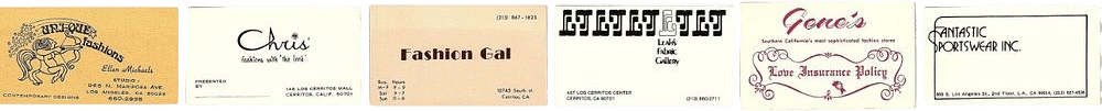 Old Business Cards on eBay